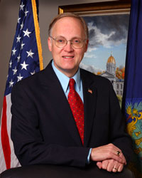 Vermont Governor James H. Douglas