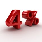 Fourth Quarter Interest Rates Remain Unchanged at 4 Percent